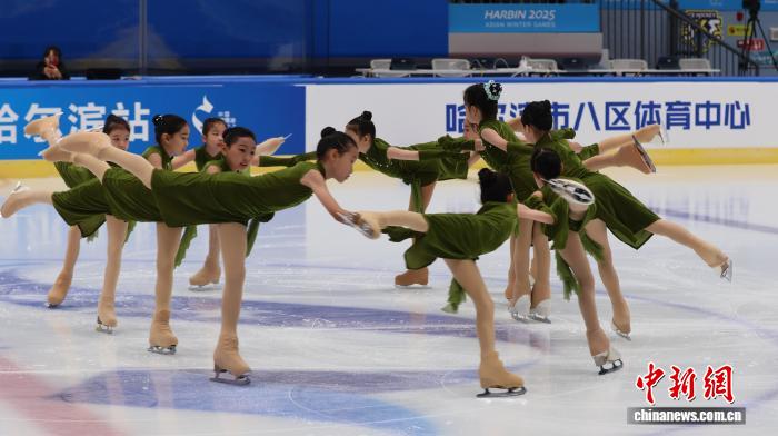 哈尔滨收官花样滑冰俱乐部联赛第二站：多组别